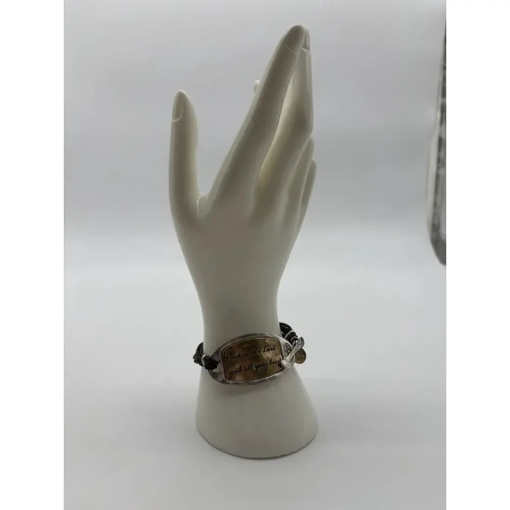 Trust In The Lord With All Your Heart Bracelet